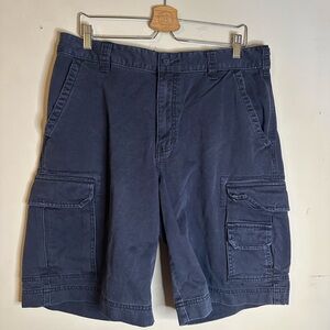 Mossimo Men's Navy Cargo Shorts, size 34